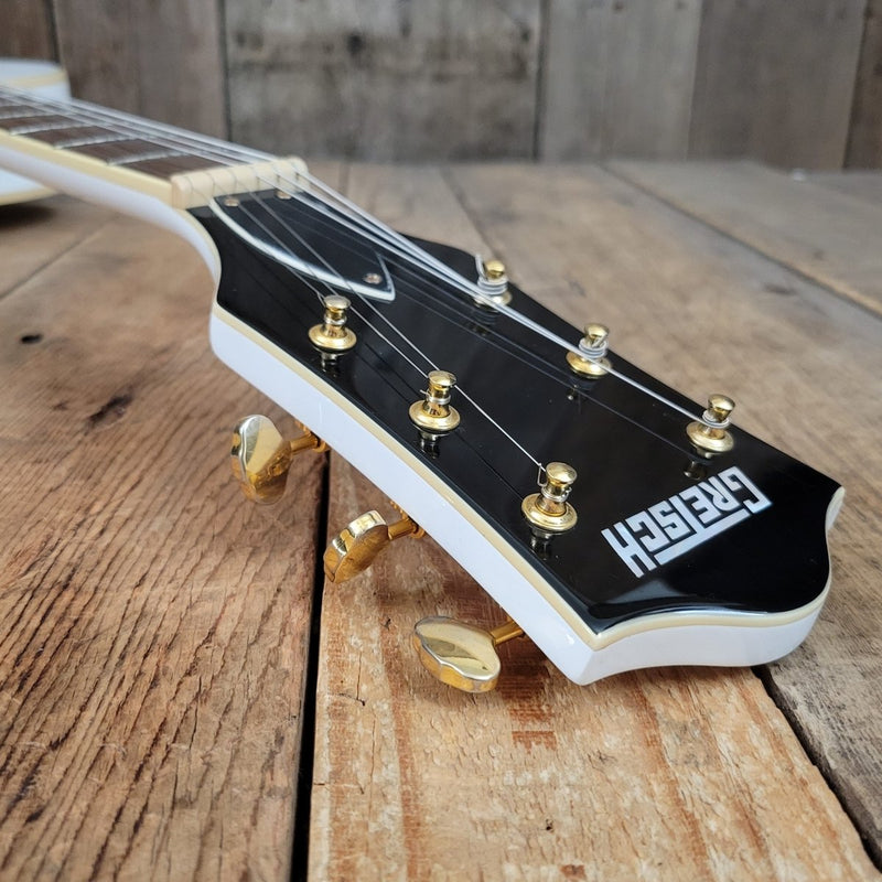 sold - Gretsch G5420TG Electromatic Hollowbody with Bigsby Snow Crest White - 2016 - Mahar's Vintage Guitars