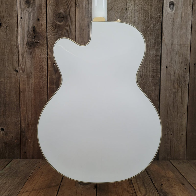 sold - Gretsch G5420TG Electromatic Hollowbody with Bigsby Snow Crest White - 2016 - Mahar's Vintage Guitars