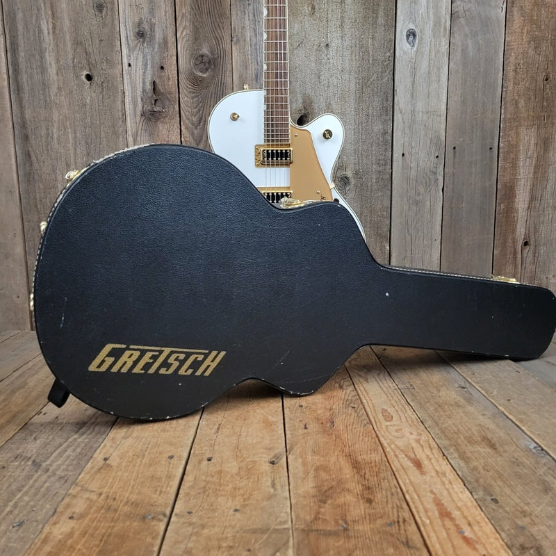 sold - Gretsch G5420TG Electromatic Hollowbody with Bigsby Snow Crest White - 2016 - Mahar's Vintage Guitars