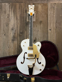 SOLD - Gretsch White Falcon G6136T 2015 - Mahar's Vintage Guitars