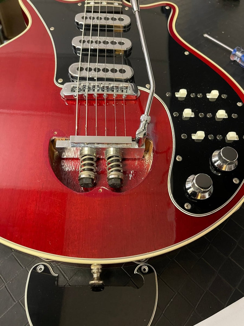 SOLD - Guild Brian May Signature BM01 Red Special 1993 or 4 - Mahar's Vintage Guitars