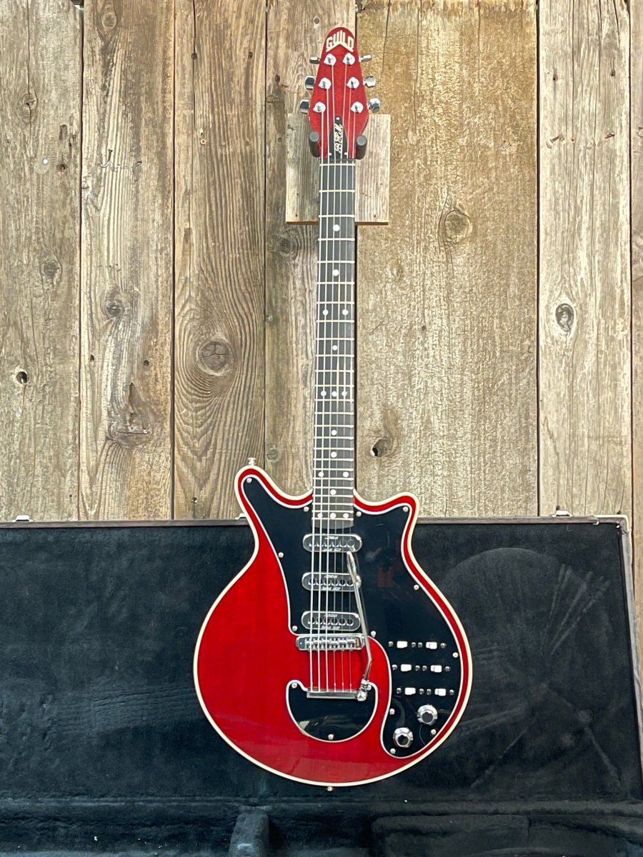 SOLD - Guild Brian May Signature BM01 Red Special 1993 or 4 - Mahar's Vintage Guitars