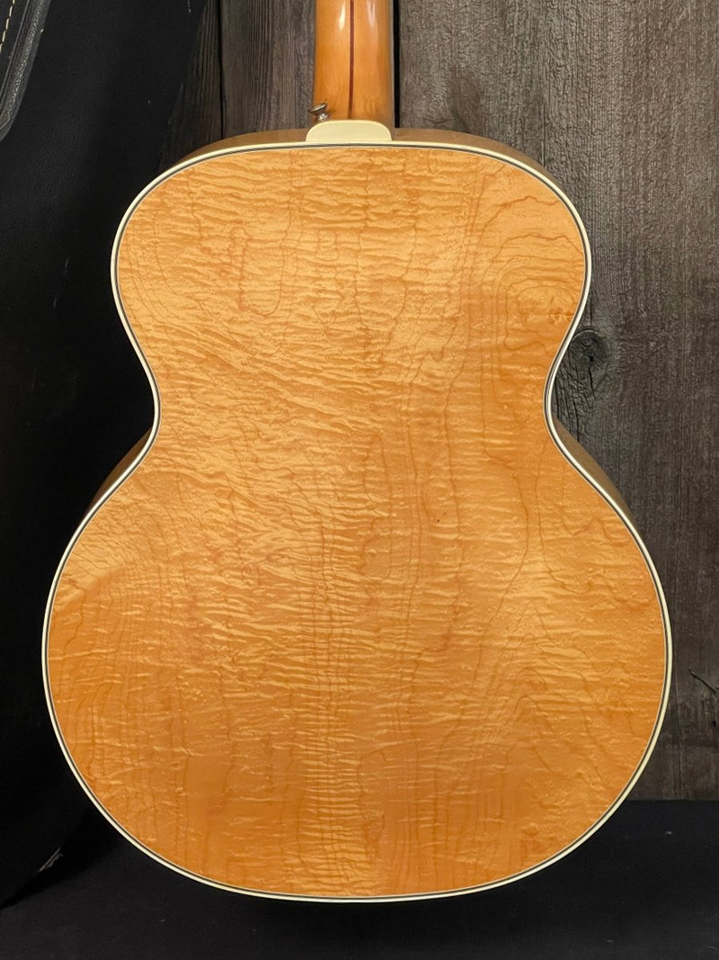 SOLD - Guild F50 BLD 1975 Blonde Jumbo Acoustic Guitar - Mahar's Vintage Guitars