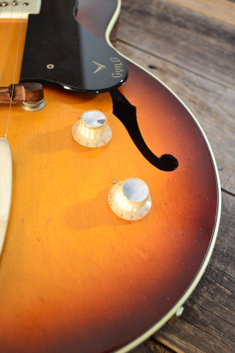 SOLD - Guild M - 65 Freshman 1960 - Mahar's Vintage Guitars
