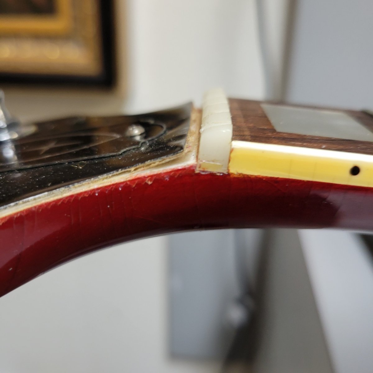 SOLD - Guild Starfire V Cherry Red 1969 - Mahar's Vintage Guitars