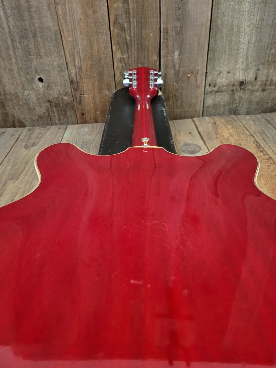 SOLD - Guild Starfire V Cherry Red 1969 - Mahar's Vintage Guitars