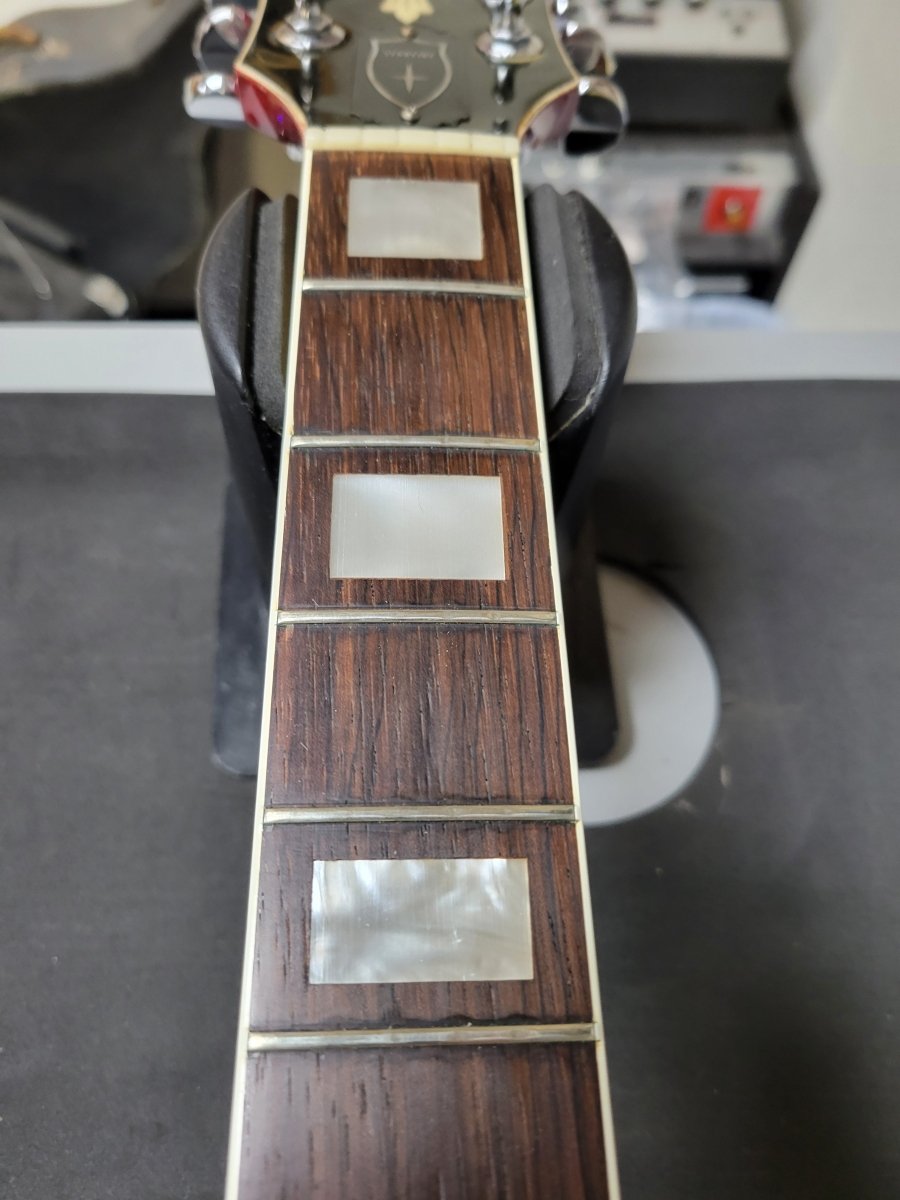 SOLD - Guild Starfire V Cherry Red 1969 - Mahar's Vintage Guitars