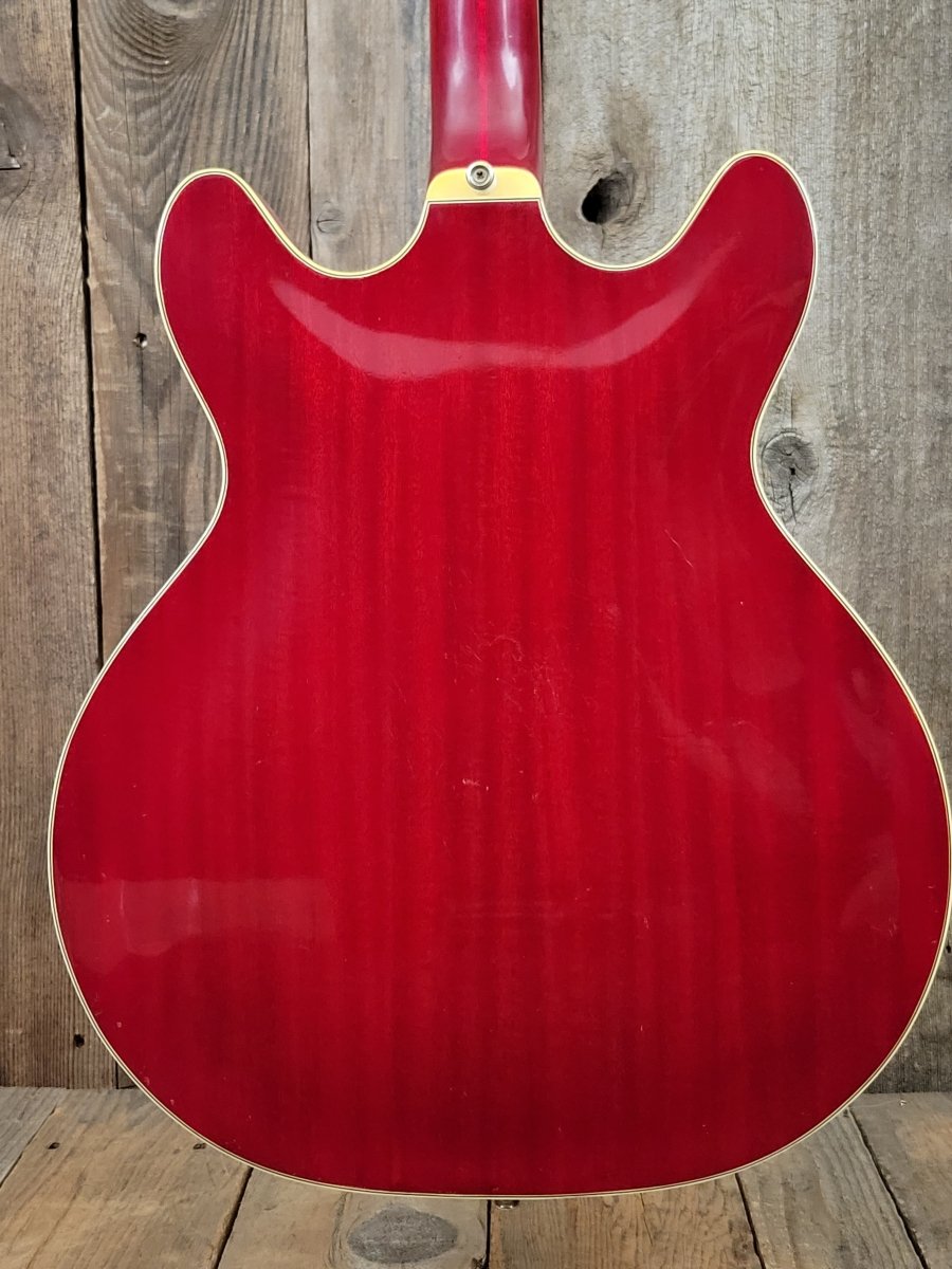 SOLD - Guild Starfire V Cherry Red 1969 - Mahar's Vintage Guitars