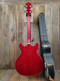 SOLD - Guild Starfire V Cherry Red 1969 - Mahar's Vintage Guitars