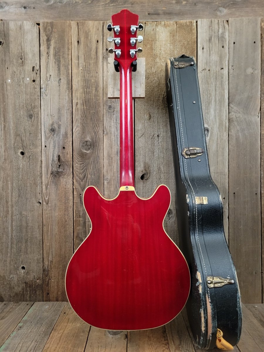 SOLD - Guild Starfire V Cherry Red 1969 - Mahar's Vintage Guitars