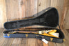 SOLD - Hamer Vector Flying V Korina 2004 All Original with COA - Mahar's Vintage Guitars