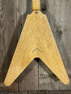 SOLD - Hamer Vector V Korina 2004 Flying V - Mahar's Vintage Guitars