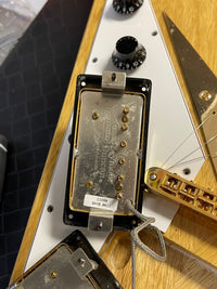 SOLD - Hamer Vector V Korina 2004 Flying V - Mahar's Vintage Guitars