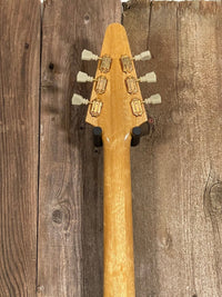 SOLD - Hamer Vector V Korina 2004 Flying V - Mahar's Vintage Guitars
