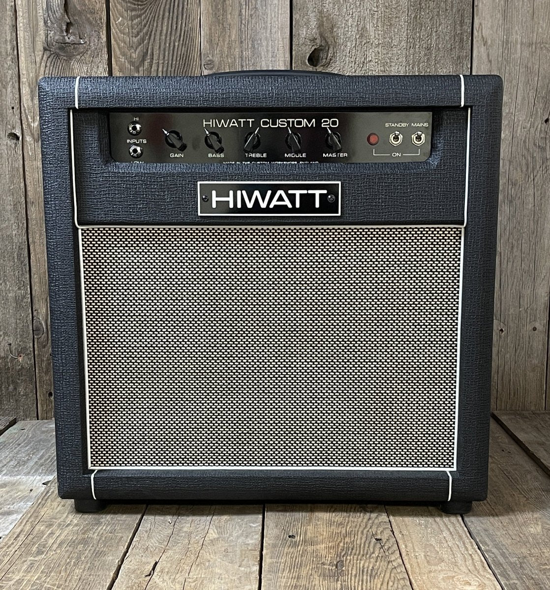 SOLD - Hiwatt Custom 20 SA20112 hand wired tube guitar amp - Mahar's Vintage Guitars