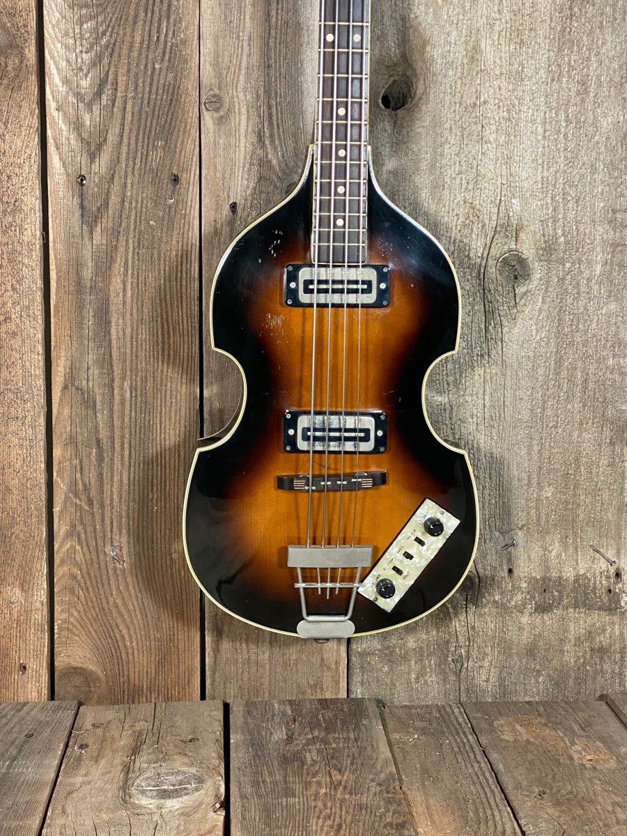 SOLD - Hofner 500/1 Violin Beatle Bass 1975 - Mahar's Vintage Guitars
