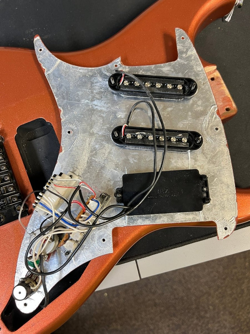 SOLD - Ibanez Proline PL1770 1986 Proline Metallic Copper Electric Guitar PL1770CM - Mahar's Vintage Guitars