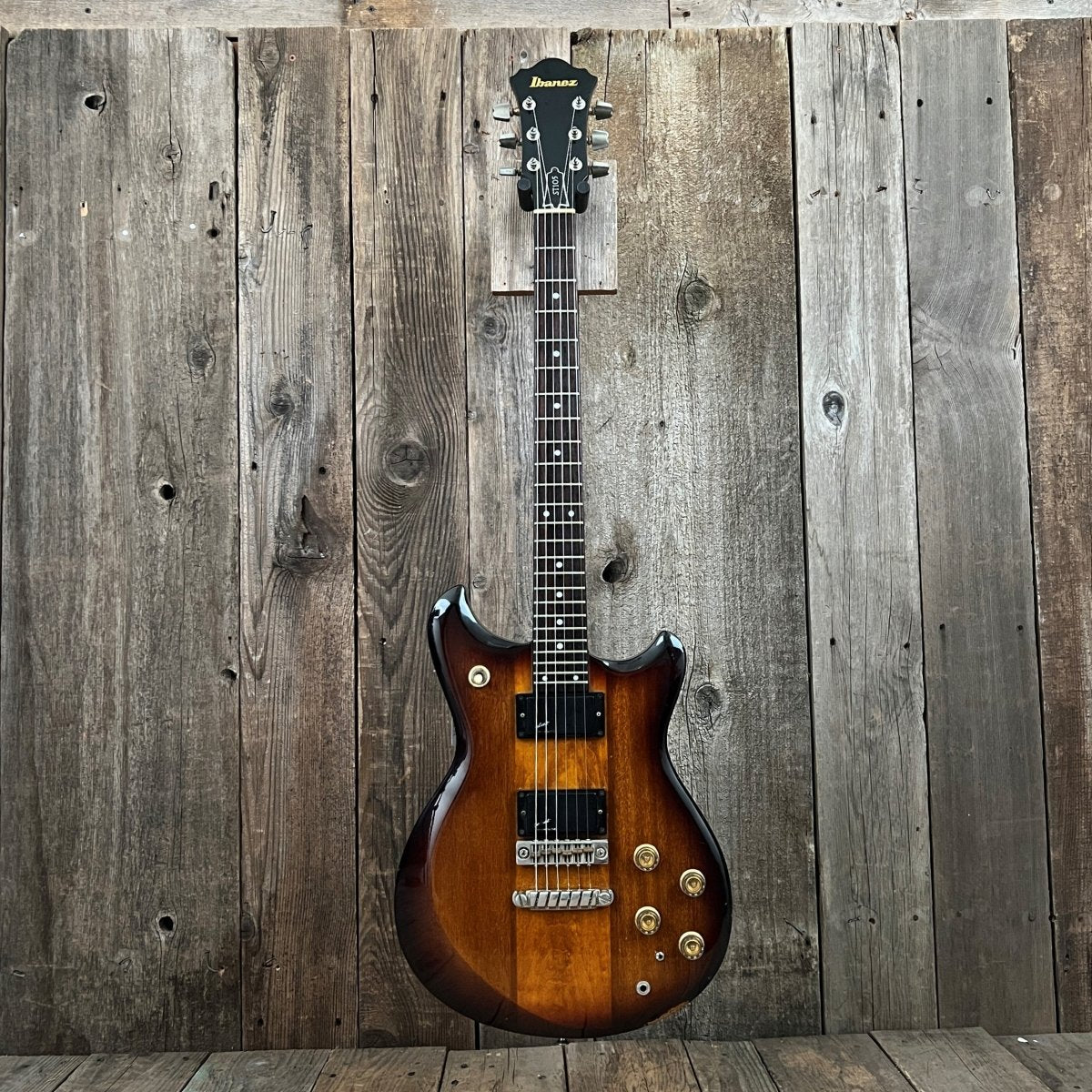 SOLD - Ibanez ST105 Studio Sunburst 1980 - Mahar's Vintage Guitars