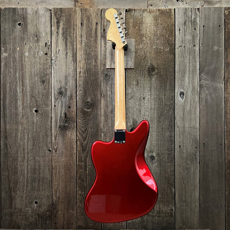 SOLD - Jaguar American Vintage '65 Reissue Candy Apple Red 2012 - Mahar's Vintage Guitars
