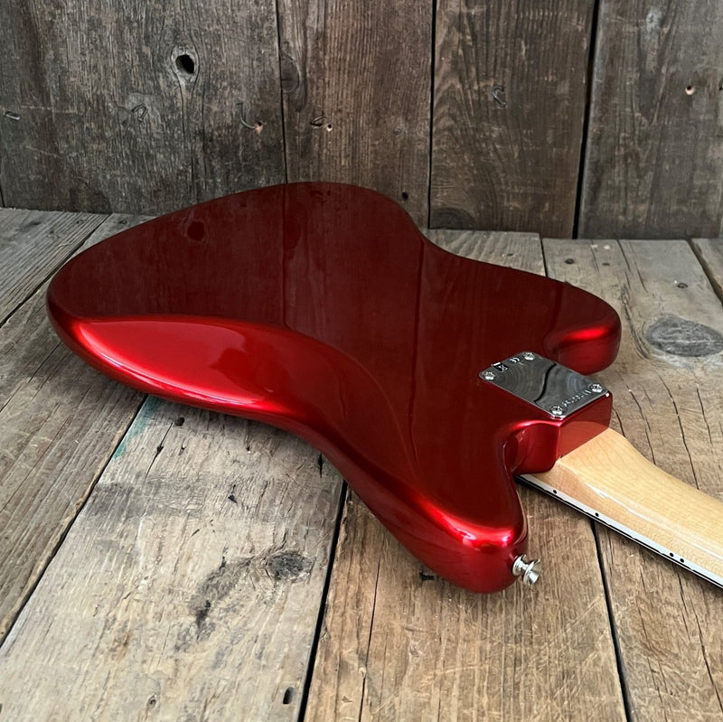 SOLD - Jaguar American Vintage '65 Reissue Candy Apple Red 2012 - Mahar's Vintage Guitars