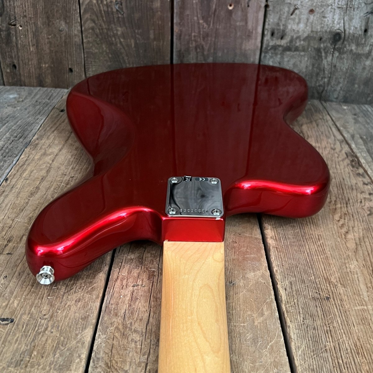 SOLD - Jaguar American Vintage '65 Reissue Candy Apple Red 2012 - Mahar's Vintage Guitars