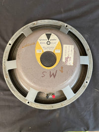 SOLD - JBL D120F 12" Speaker - Mahar's Vintage Guitars