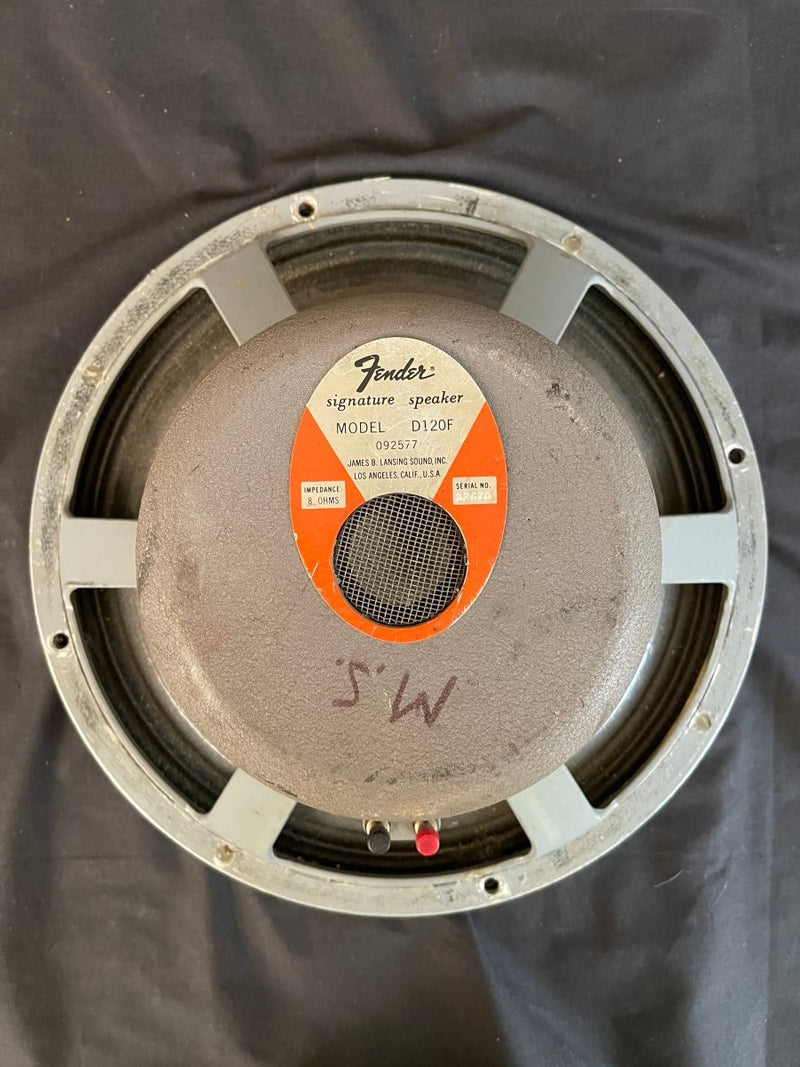 SOLD - JBL D120F 12" Speaker - Mahar's Vintage Guitars