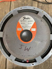 SOLD - JBL D120F 12" Speaker - Mahar's Vintage Guitars