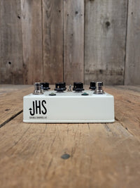 SOLD - JHS Double Barrel V3 Dual Overdrive Pedal Near Mint Tube Screamer and Morning Glory Dombined - Mahar's Vintage Guitars