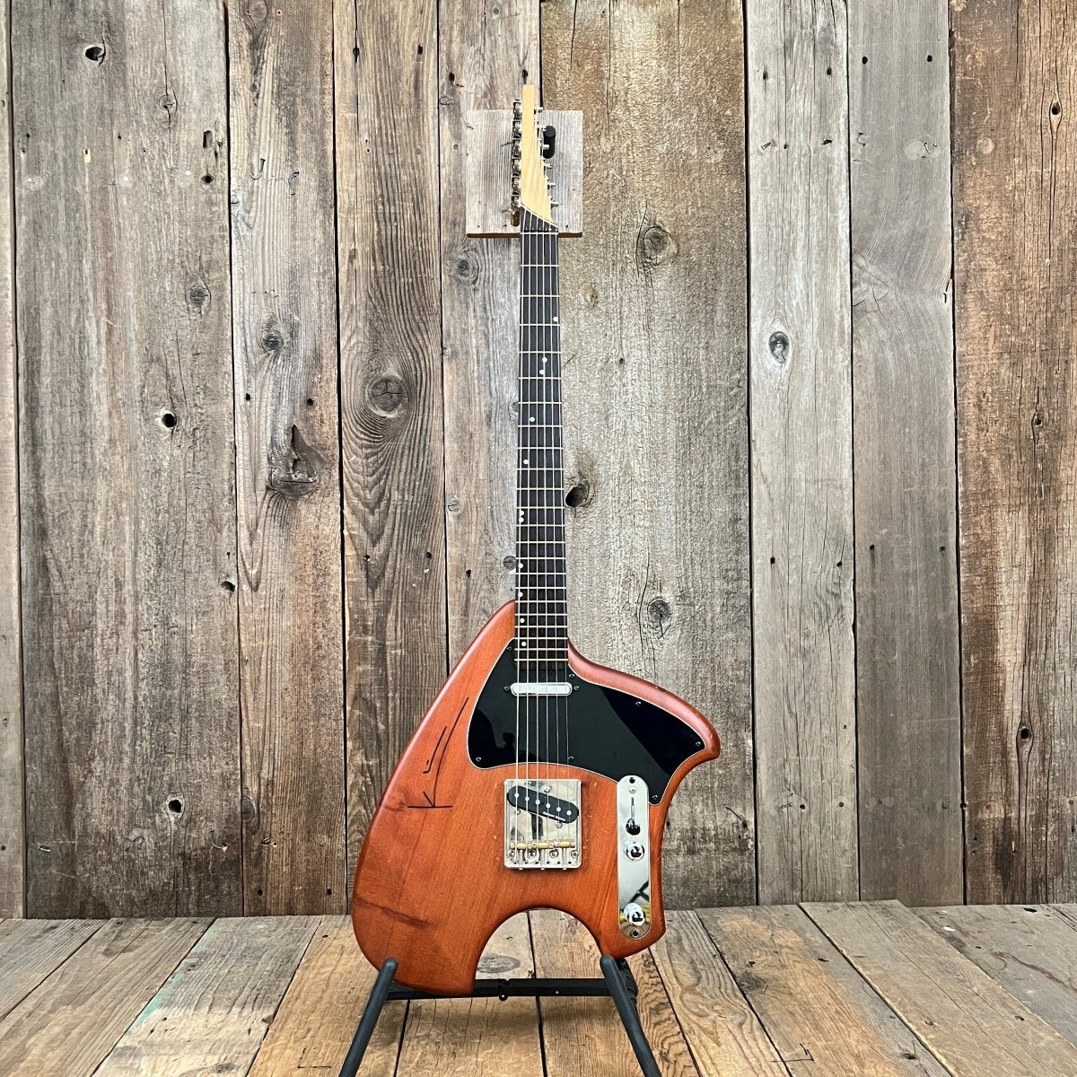 SOLD - Klein sTele 2018 US made old growth Redwood - Mahar's Vintage Guitars