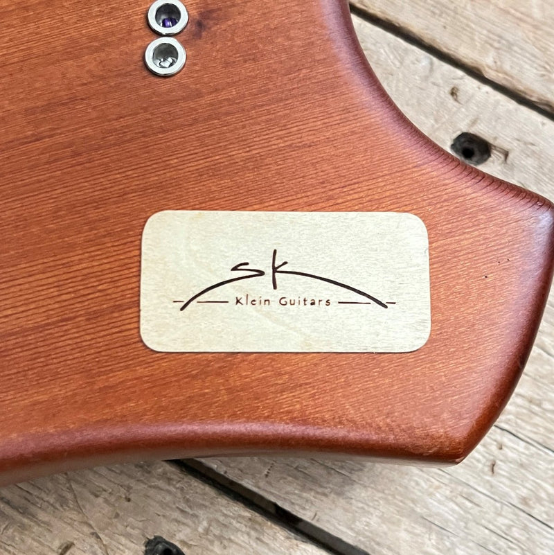 SOLD - Klein sTele 2018 US made old growth Redwood - Mahar's Vintage Guitars