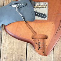 SOLD - Klein sTele 2018 US made old growth Redwood - Mahar's Vintage Guitars