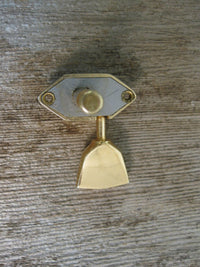 SOLD - Kluson Gold Waffle Back Gibson Tuners Tuning Machines with Bushings Les Paul 1970s - Mahar's Vintage Guitars