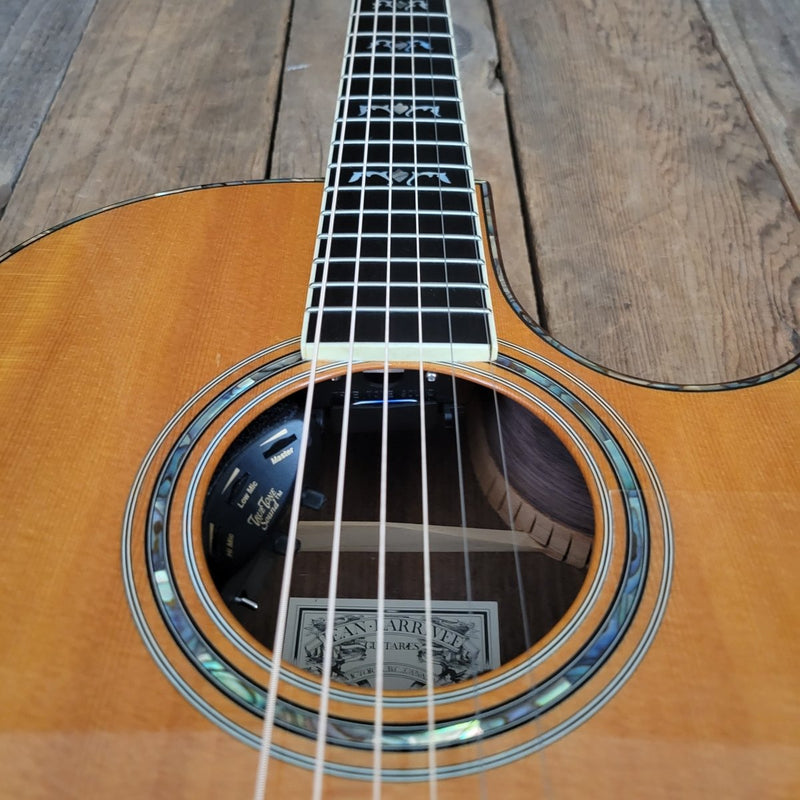 SOLD - Larrivee C - 10 Custom Gryphon Headstock Inlay - 1995 - Mahar's Vintage Guitars