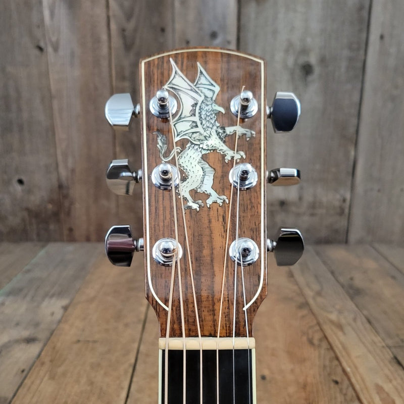 SOLD - Larrivee C - 10 Custom Gryphon Headstock Inlay - 1995 - Mahar's Vintage Guitars