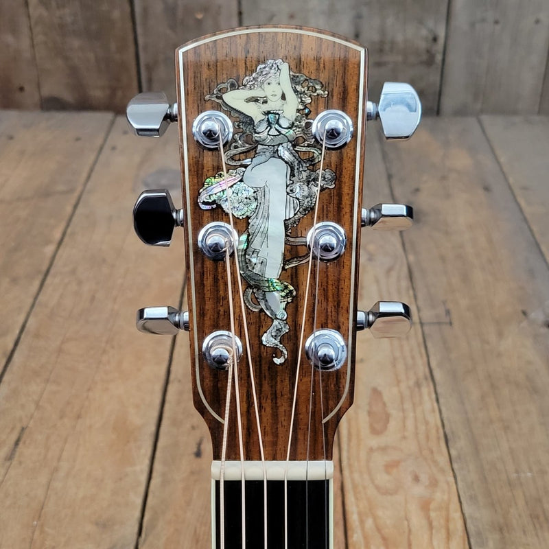 SOLD - Larrivee C - 10 Custom with Ladie Headstock Inlay - 1995 - Mahar's Vintage Guitars