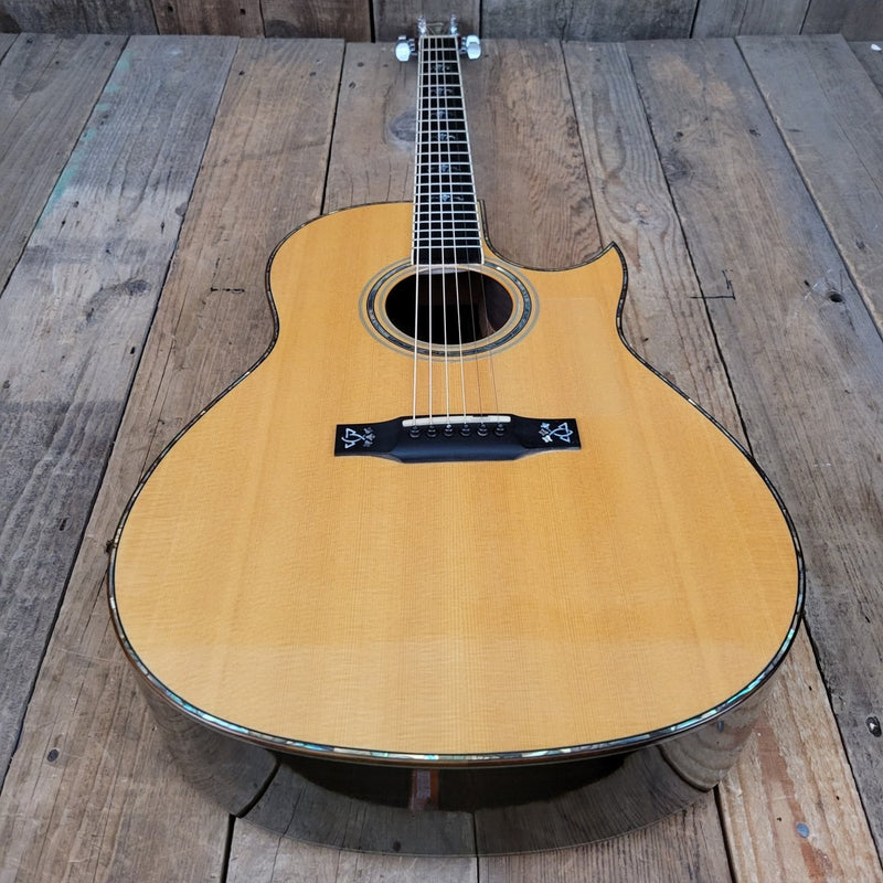 SOLD - Larrivee C - 10 Custom with Ladie Headstock Inlay - 1995 - Mahar's Vintage Guitars