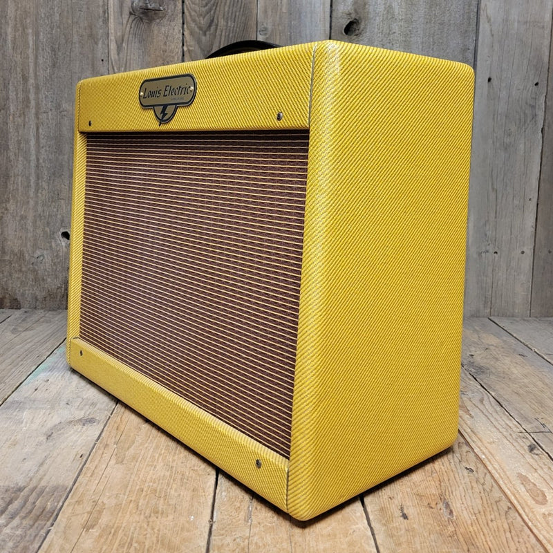 SOLD - Louis Electric Amps HD12 Combo Guitar Amp Tweed Harvard Deluxe - Mahar's Vintage Guitars