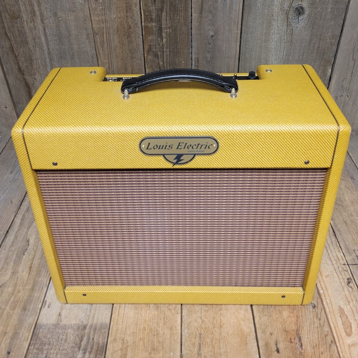 SOLD - Louis Electric Amps HD12 Combo Guitar Amp Tweed Harvard Deluxe - Mahar's Vintage Guitars