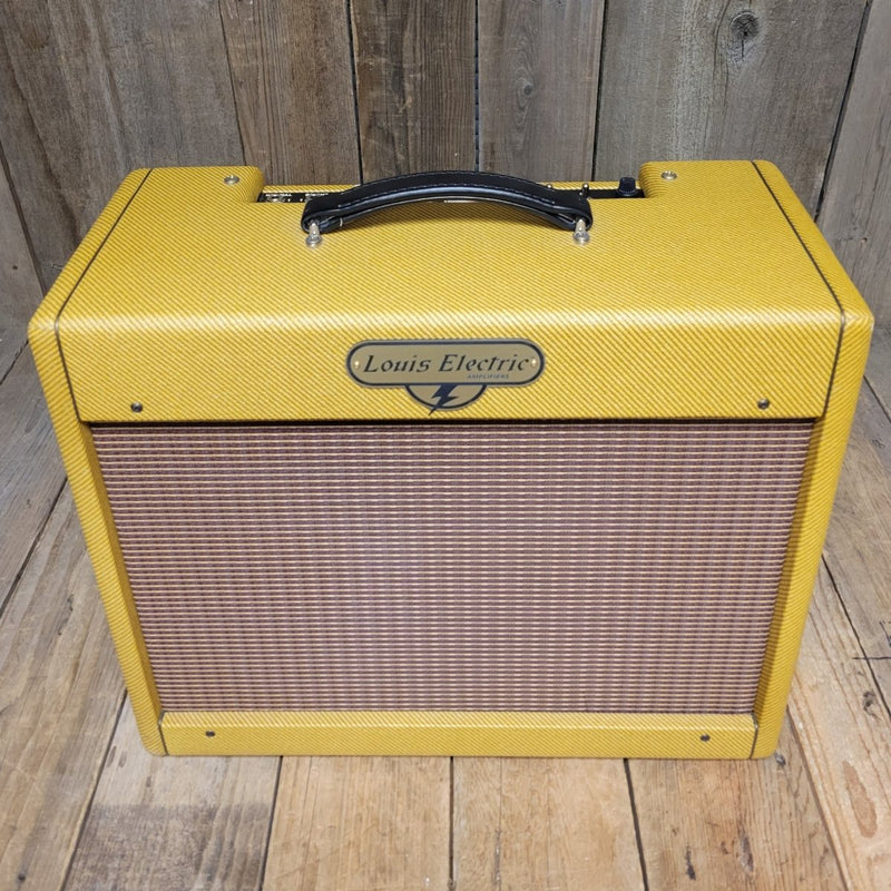 SOLD - Louis Electric Amps HD12 Combo Guitar Amp Tweed Harvard Deluxe - Mahar's Vintage Guitars
