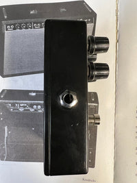 SOLD - Lovepedal Hermida Audio Zendrive Black and Silver 2010s Early Version - Mahar's Vintage Guitars