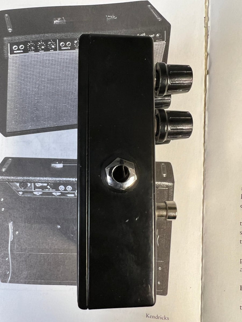 SOLD - Lovepedal Hermida Audio Zendrive Black and Silver 2010s Early Version - Mahar's Vintage Guitars