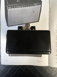 SOLD - Lovepedal Hermida Audio Zendrive Black and Silver 2010s Early Version - Mahar's Vintage Guitars