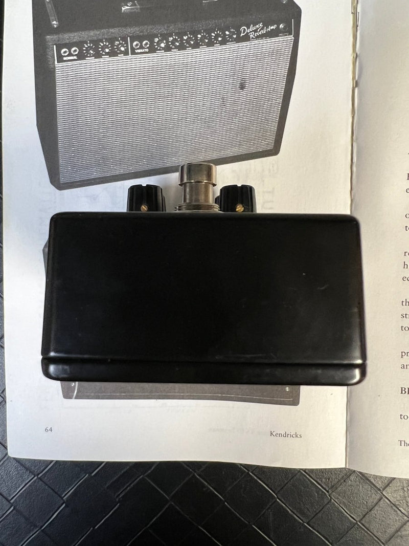 SOLD - Lovepedal Hermida Audio Zendrive Black and Silver 2010s Early Version - Mahar's Vintage Guitars