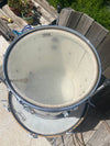 SOLD - Ludwig Drum Shell Kit Club Date 1965 Champagne Sparkle Keystone Incomplete - Mahar's Vintage Guitars