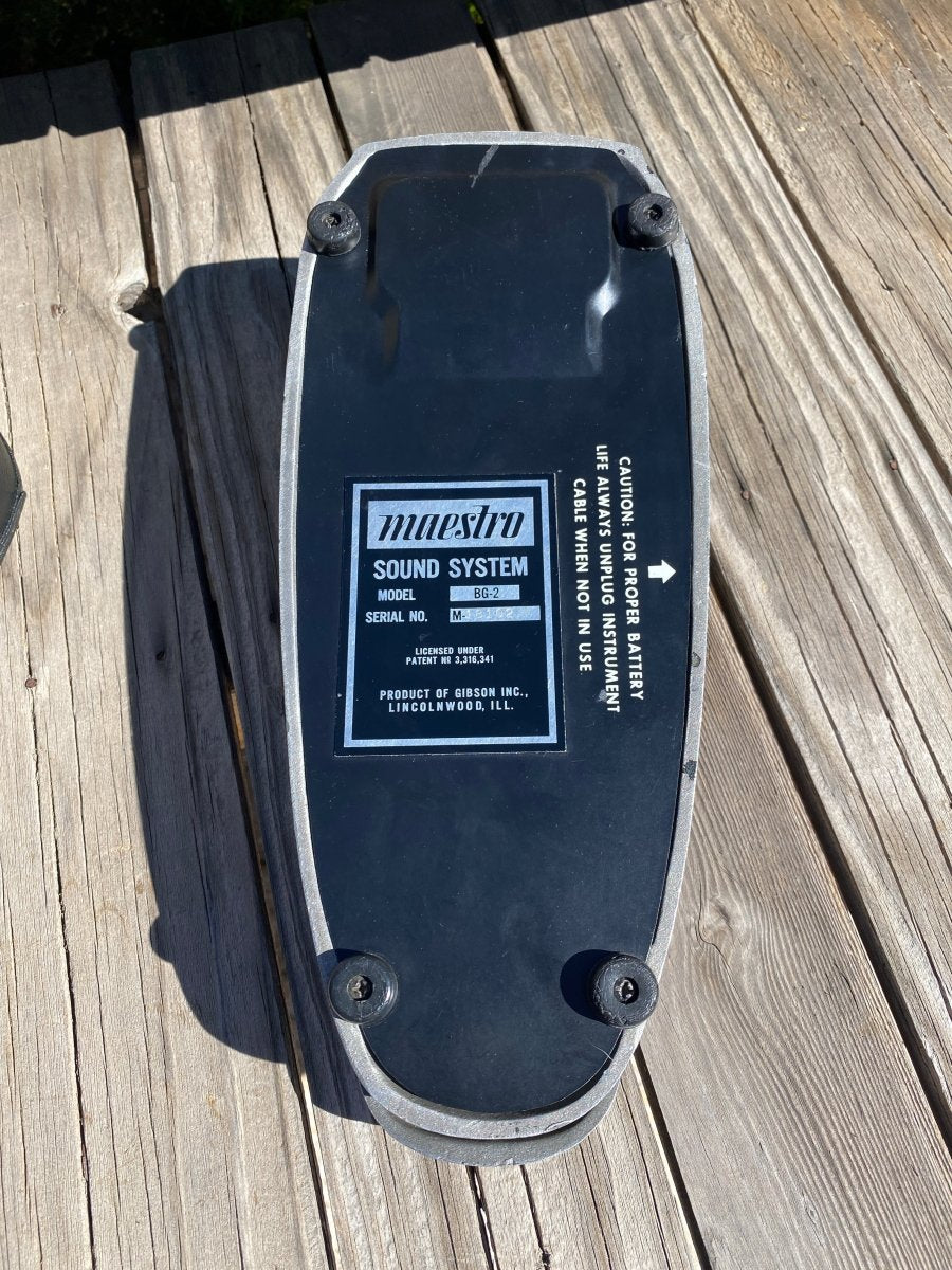 SOLD - Maestro BG-2 Boomerang 2 