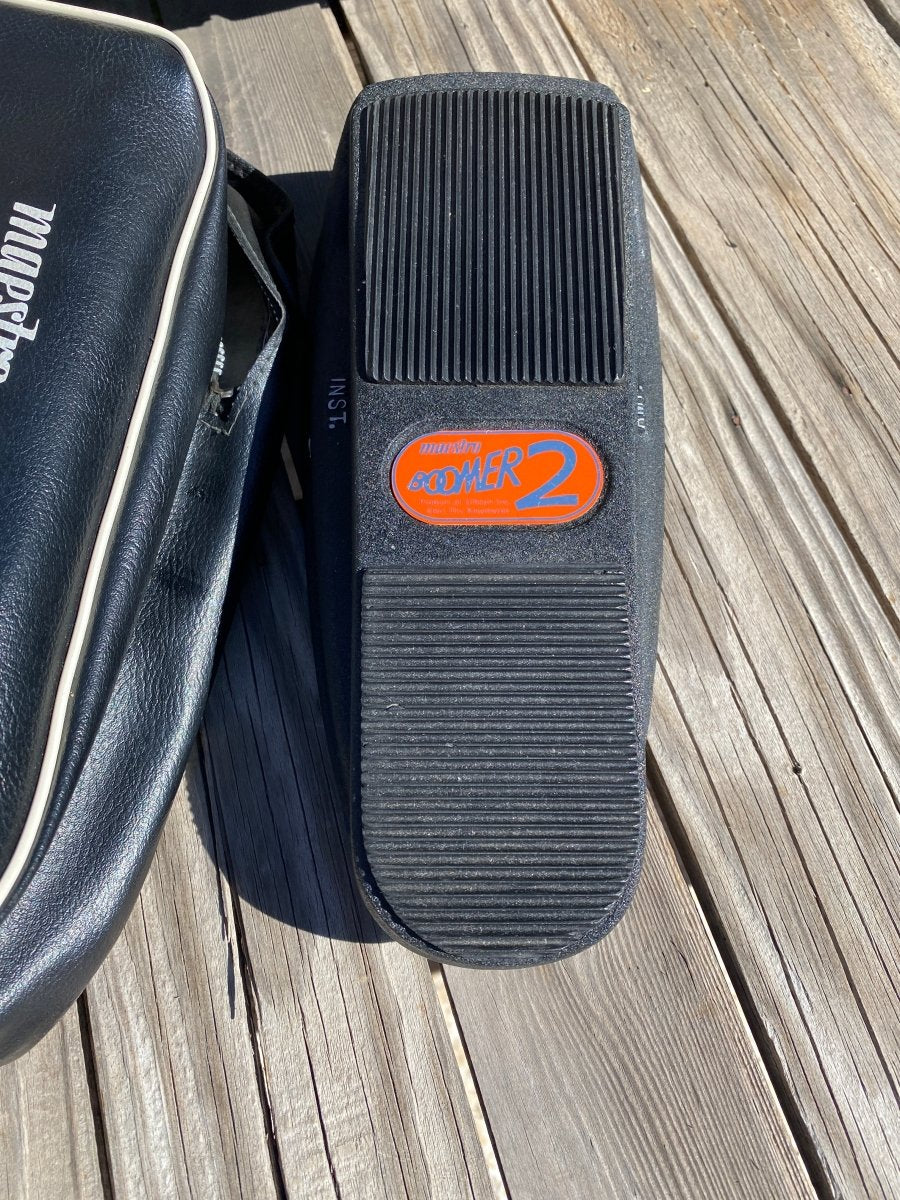 SOLD - Maestro BG - 2 Boomerang 2 "Boomer" boost and wah pedal 1970s near mint - Mahar's Vintage Guitars