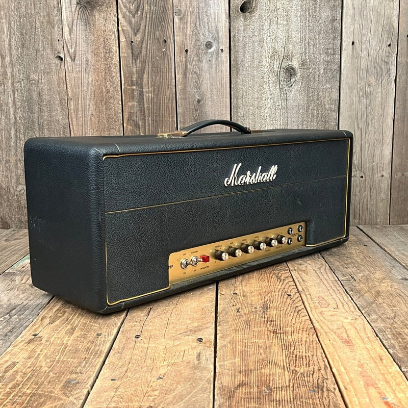 SOLD - Marshall 1959 Plexi JMP Super Lead 100 watt 1967 guitar amp head - Mahar's Vintage Guitars