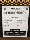SOLD - Marshall 1959 Plexi JMP Super Lead 100 watt 1967 guitar amp head - Mahar's Vintage Guitars