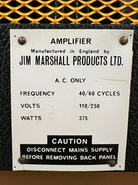 SOLD - Marshall 1959 Plexi JMP Super Lead 100 watt 1967 guitar amp head - Mahar's Vintage Guitars